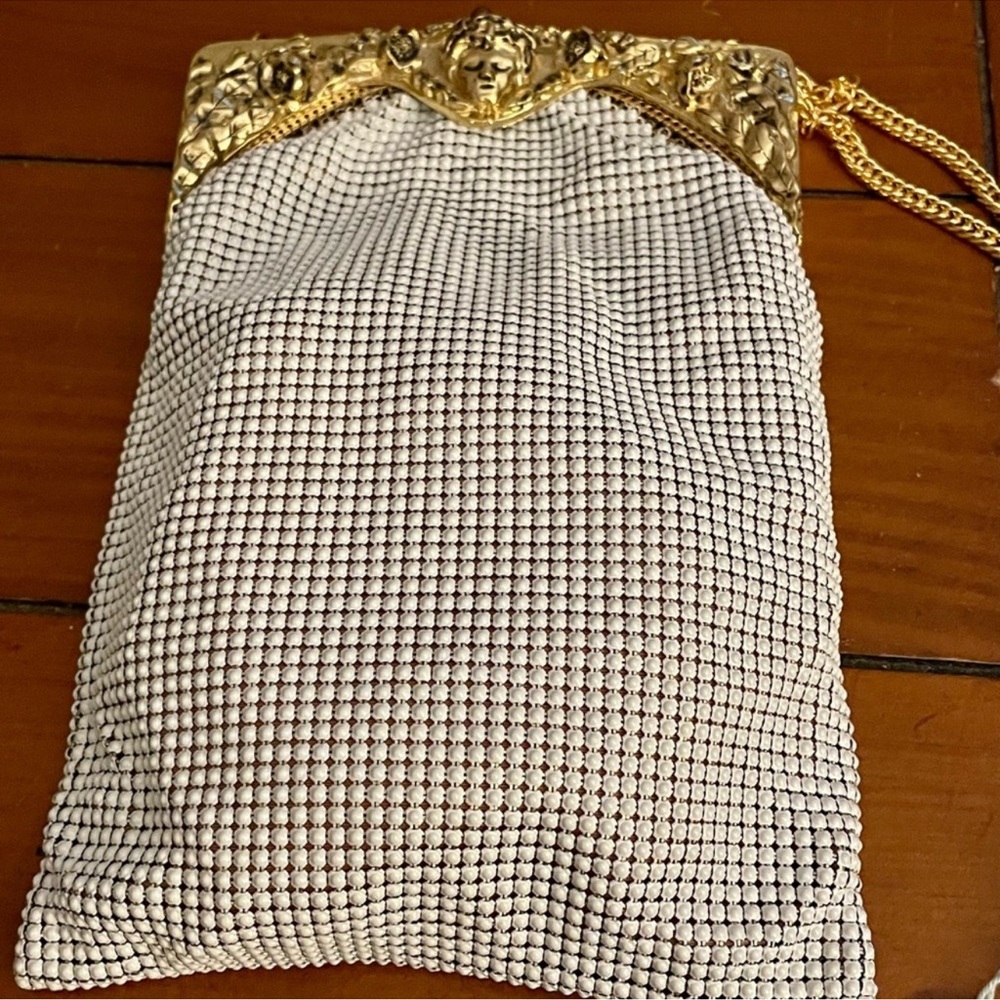 NWT VINTAGE Whiting and Davis Vintage Mesh Bag Schiaparelli Era - Picture 13 of 15